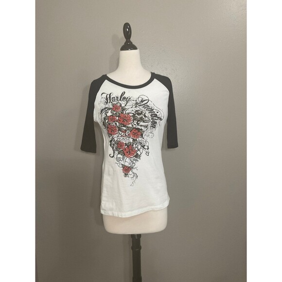 Women's Harley-Davidson Jersey T-Shirt - Picture 1 of 6